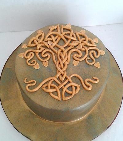 Celtic Tree of Life Cake - Cake by Wicked Creations
