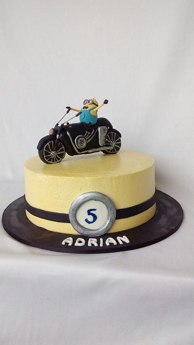 Minion ride - Cake by Minna Abraham
