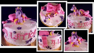 princess cadence cake - Cake by kasiaaaaa