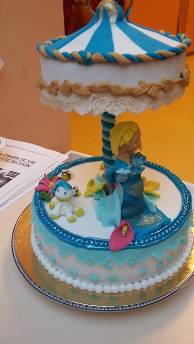 carousel cake - Cake by camille
