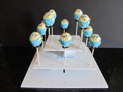 Despicable Me Minion Cake Pops - Cake by Josie Borlongan