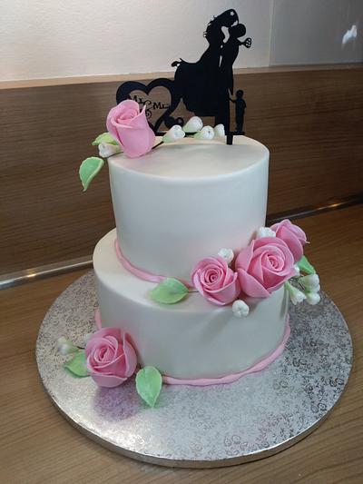 Wedding cake - Cake by evicka0810