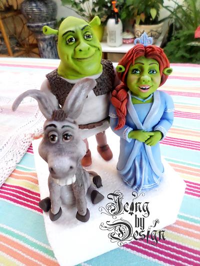Shrek - Cake by Jennifer