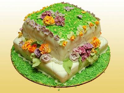 Spring cake - Cake by Laura Ciccarese - Find Your Cake & Laura's Art Studio