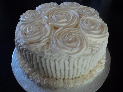 Simple White - Cake by The Cakery 