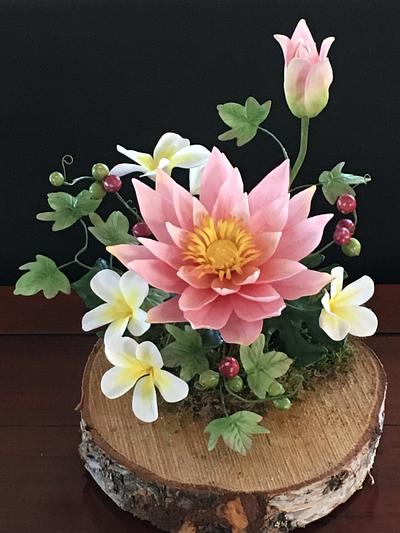 The lotus - Cake by Nalini Driessen