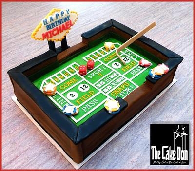 THE CRAPS TABLE CAKE  - Cake by TheCakeDon