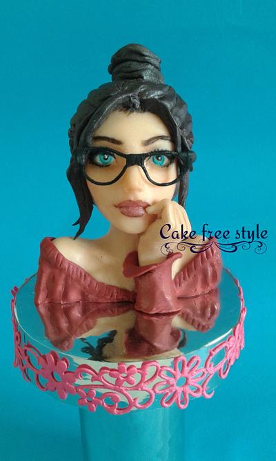 "Pensieri" - Cake by Felicita (cake free style)