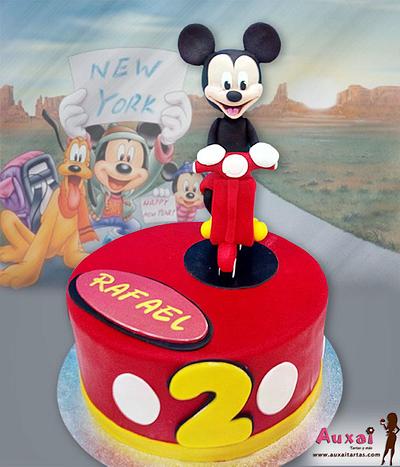 Mickey Mouse cake - Cake by Auxai Tartas