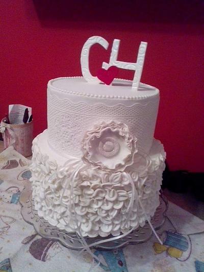 Torta de bodas - Cake by MarcelaVillar