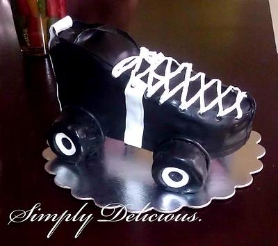 Roller Skate - Cake by Simply Delicious Cakery