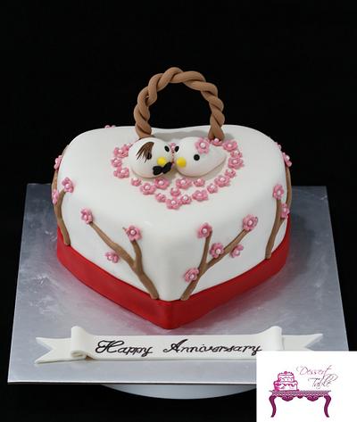 Oriental Anniversary  - Cake by madangel
