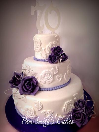 Violet - Cake by Pam Smith's Cakes