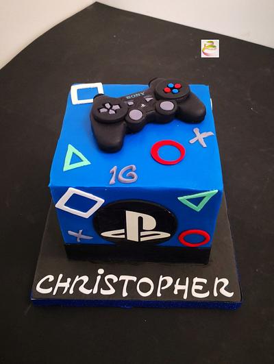PS3 Cake - Cake by Ruth - Gatoandcake