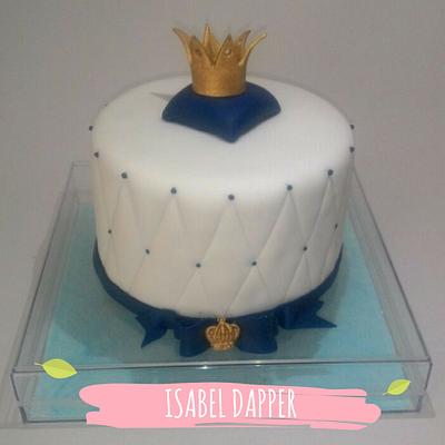 Royal cake for a little prince - Cake by Isabel Dapper