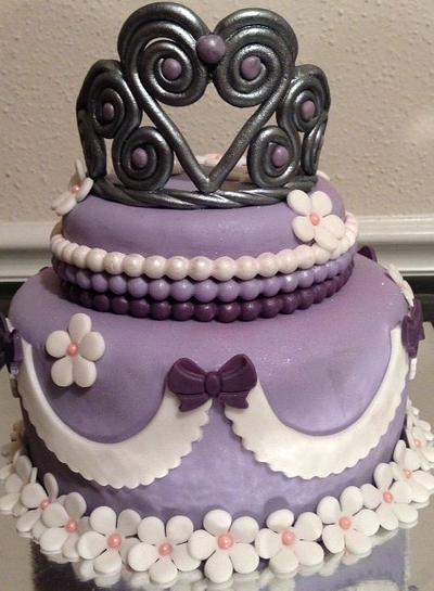 Purple Princess - Cake by Jennifer Duran 