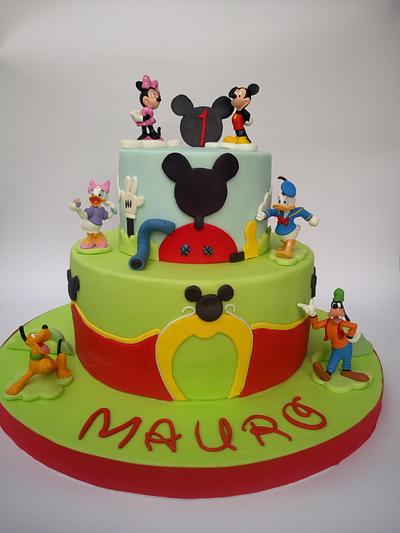Micky mouse cake - Cake by Mariana Frascella