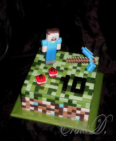 minecraft - Cake by Derika
