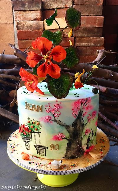 Happy Birthday Jean - Cake by Sassy Cakes and Cupcakes (Anna)