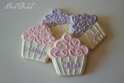 Cupcake cookies - Cake by Jamie Dixon