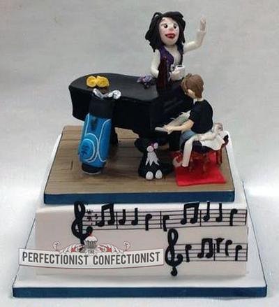 Nuala - Grand Piano Cake  - Cake by Niamh Geraghty, Perfectionist Confectionist