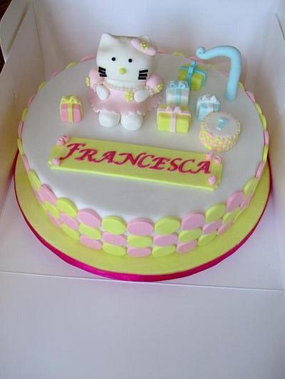 hello kitty - Cake by lesley hawkins