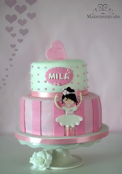 Ballerina Cake - Cake by Eva Salazar 