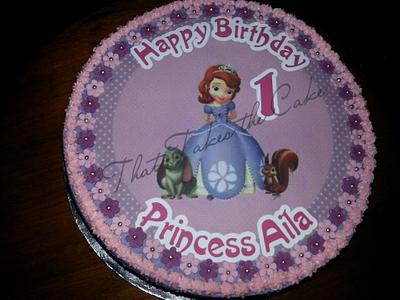 Princess Sophie - Cake by Tasneem Latif (That Takes the Cake)
