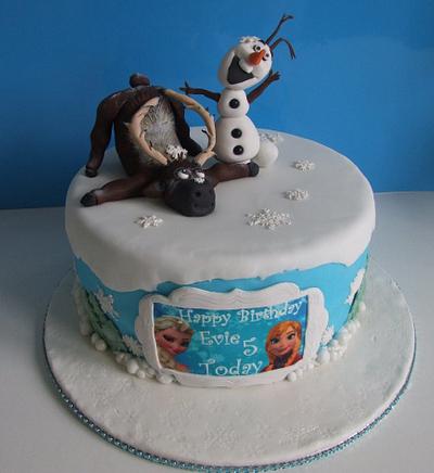 Frozen cake - Cake by Amanda Watson