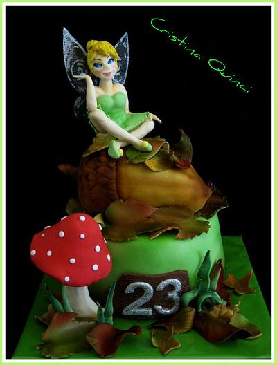  with autumn tinkerbell cake - Cake by Cristina Quinci