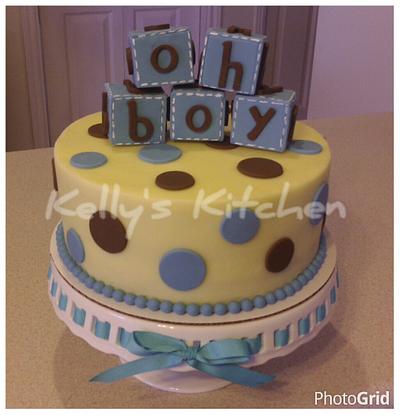 Baby Shower cake - Cake by Kelly Stevens