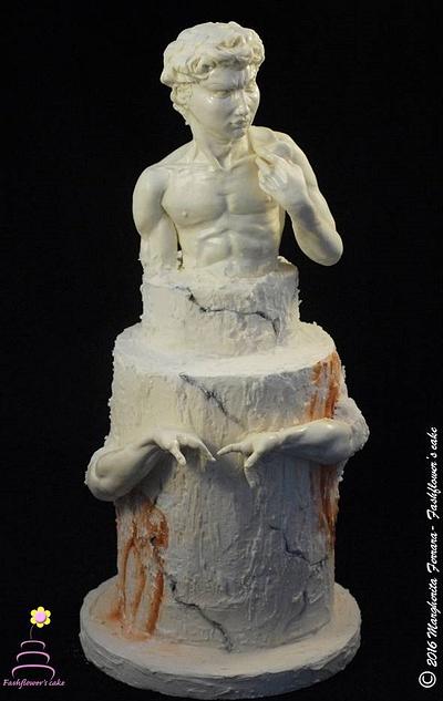 Michelangelo's cake - Cake by Fashflower's cake by Margherita Ferrara