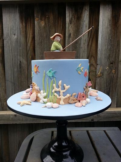 Marine Biologist's 40th - Cake by Esther Scott