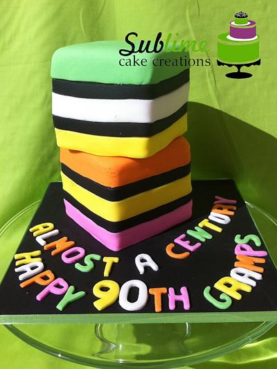 LIQUORICE ALLSORTS CAKES - Cake by Sublime Cake Creations