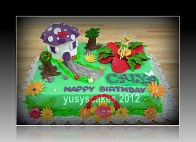Tinkerbell Cake - Cake by Yusy Sriwindawati