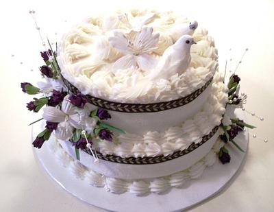 1st Anniversary Cake - Cake by Karen
