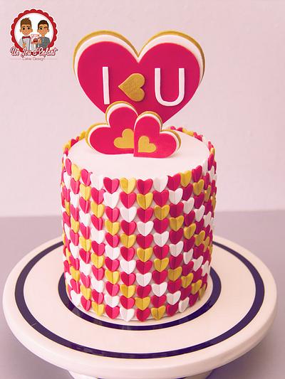 I <3 U   - Cake by CAKE RÉVOL