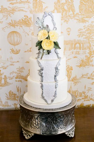 Yellow Roses - Cake by Sophie Bifield Cake Company