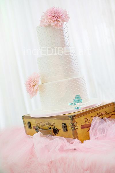 Pearls of Paradise- Wedding Cake - Cake by Rumana Jaseel