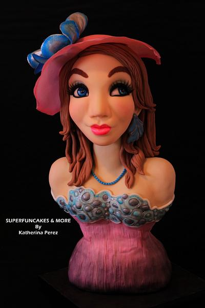 Lady pink - Cake by Super Fun Cakes & More (Katherina Perez)