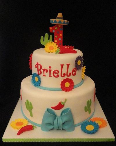 Cinco de Mayo 1st Birthday Fiesta :) - Cake by Katie Cortes