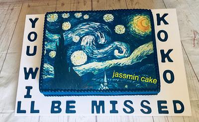 Van gogh cake - Cake by Jassmin cake in Egypt 
