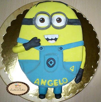 Minion cake for my baby boy  - Cake by Daniela Morganti (Lela's Cake)