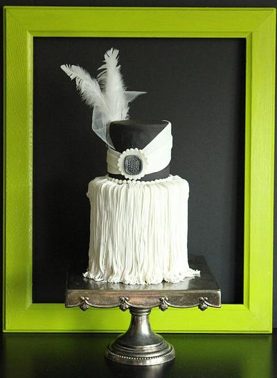 Flapper Inspired Cake - Cake by Tara Kelly