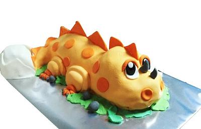 Baby dinosaur cake - Cake by Fine cake ketering
