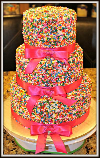 Sprinkles! - Cake by Jessica Chase Avila