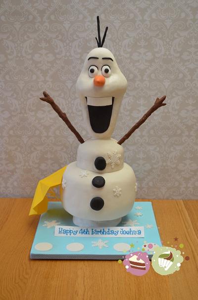 Olaf the snowman cake - Cake by KS Cake Design