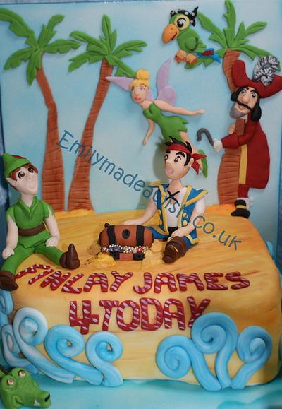 Jake and the Neverland Pirates - Cake by Emilyrose