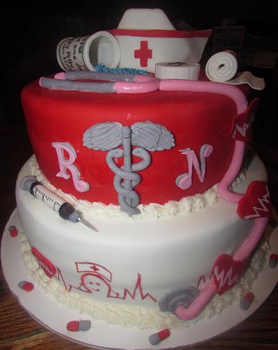 RN cake  - Cake by Laura 