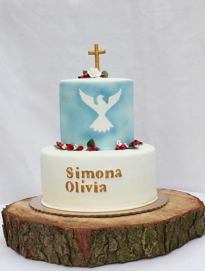 Holy communion  - Cake by Sugar Witch Terka 